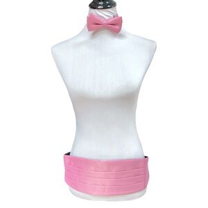 Men’s Fashion Depot Silk Cummerbund and Bow Tie Set
Pink Mauve Barbie Pink